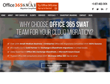 Tablet Screenshot of office365swat.com